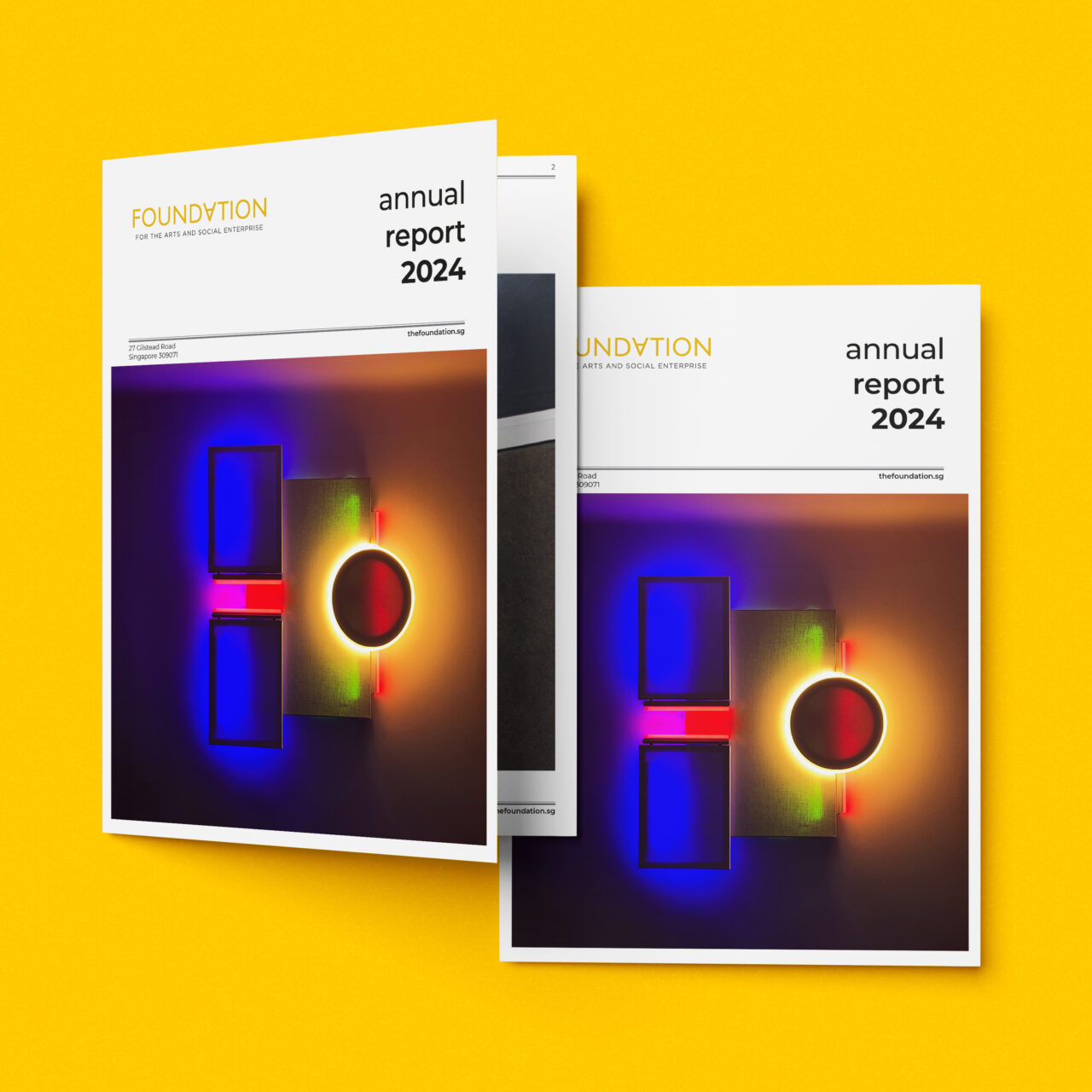 The Foundation Annual Report Cover 2024